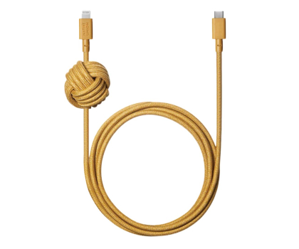 Kabel Lightning Native Union Night Cable USB-C – Lightning 3m kraft